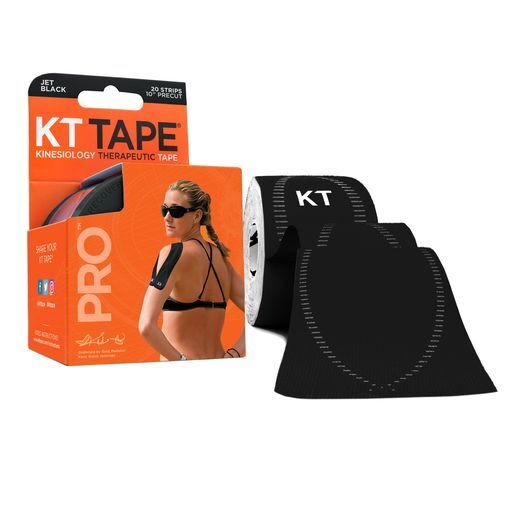 

KT TAPE PRO 20 полосок 25,4  5 см | Jet Black (черный), PRO