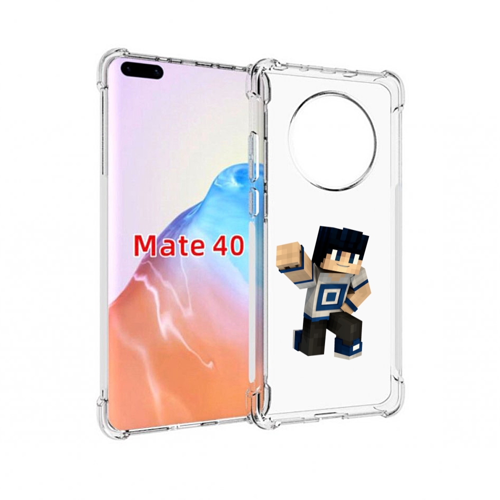 

Чехол MyPads Tocco для Huawei Mate 40 Minecraft-1, Прозрачный, Tocco