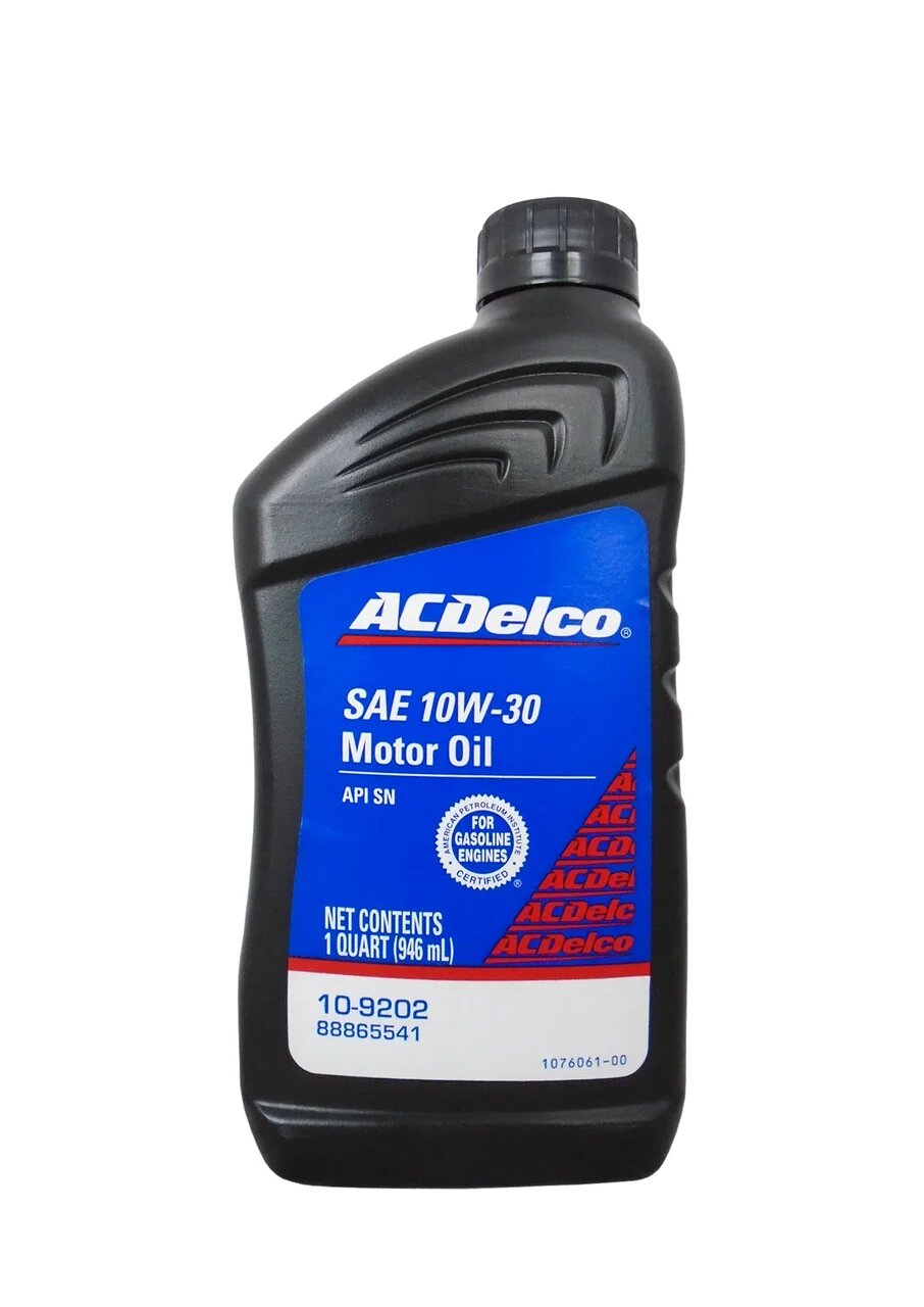 фото Моторное масло ac delco motor oil sae 10w-30 (0,946л) acdelco
