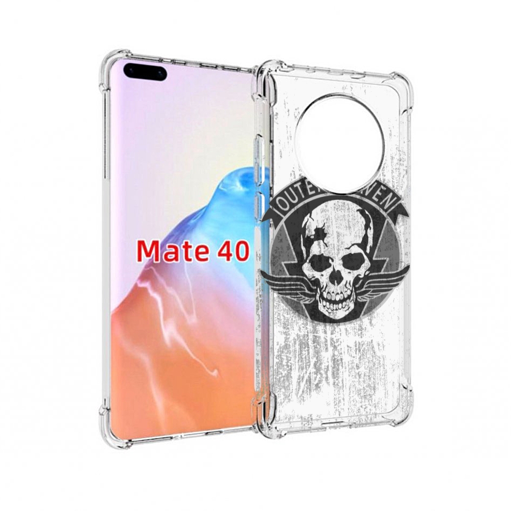 

Чехол MyPads Tocco для Huawei Mate 40 Metal Gear Solid V Outer Heaven, Прозрачный, Tocco