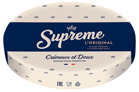 

Сыр мягкий Supreme 60%