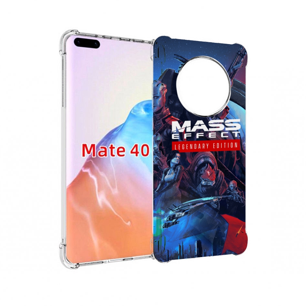 

Чехол MyPads Tocco для Huawei Mate 40 Mass Effect Legendary Edition, Прозрачный, Tocco