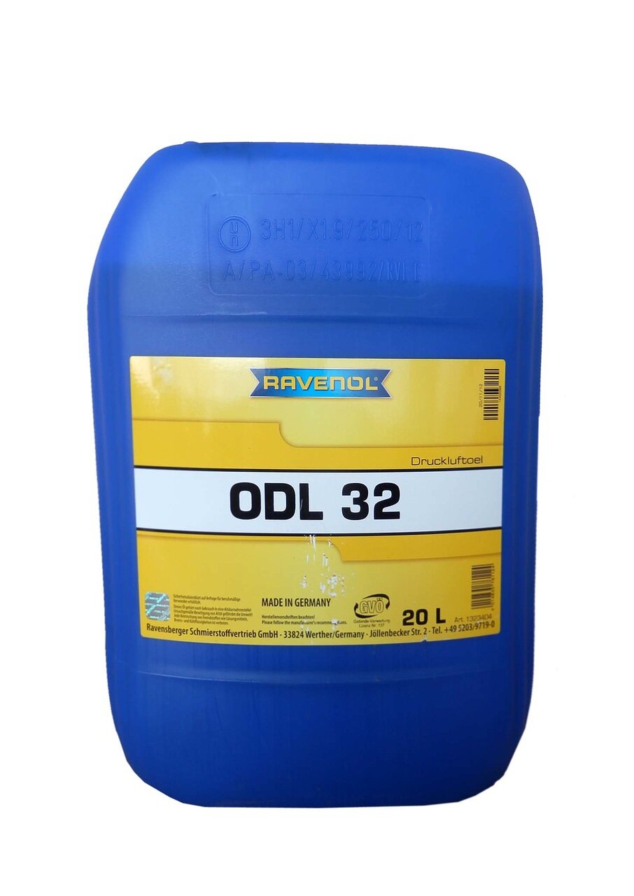 Лубрикаторное масло RAVENOL ODL 32 (20л) new