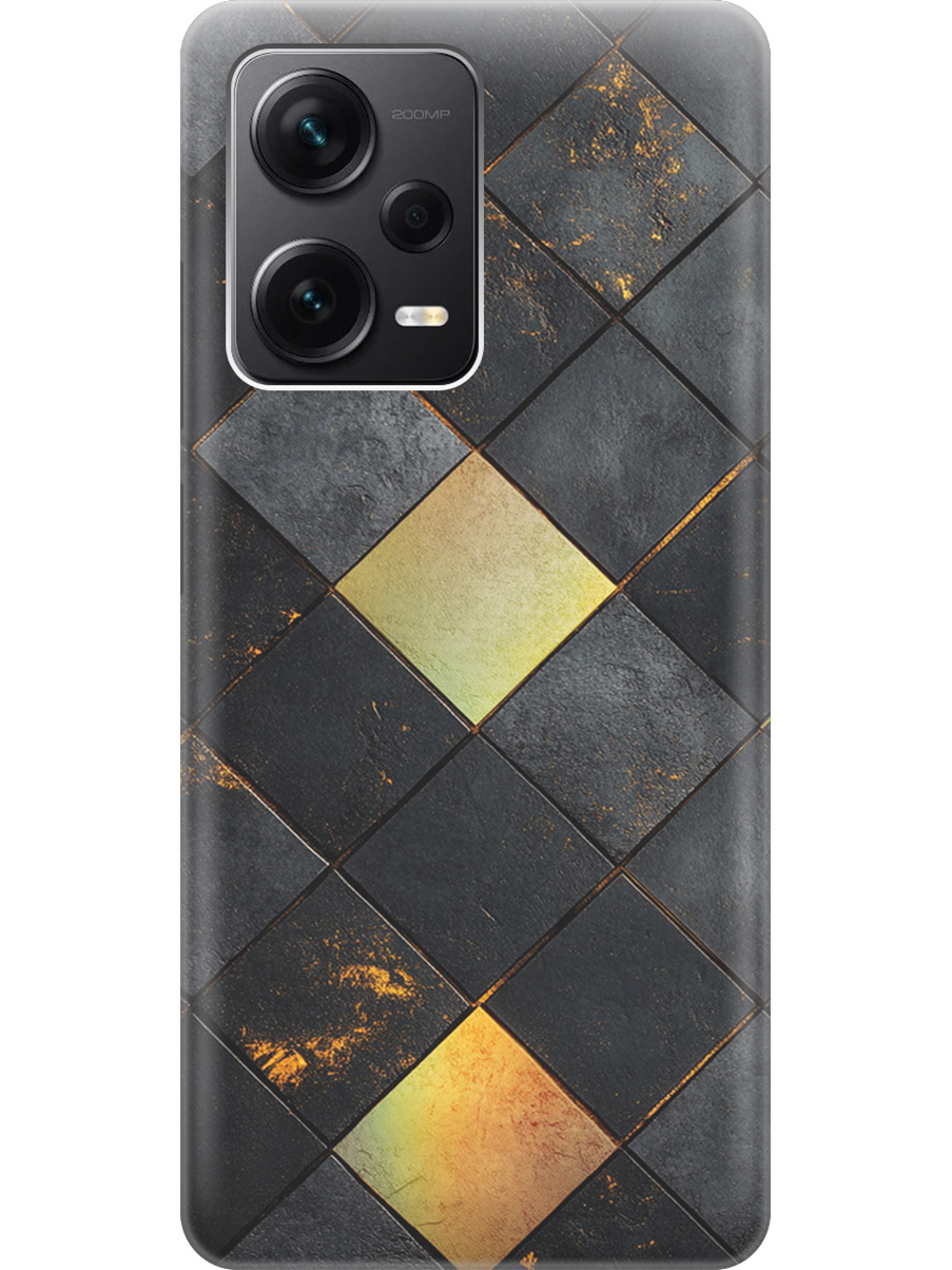 

Чехол на Xiaomi Redmi Note 12 Pro / Note 12 Pro+ / Note 12 Explorer Edition 833787, Прозрачный;золотистый;черный, 762098432