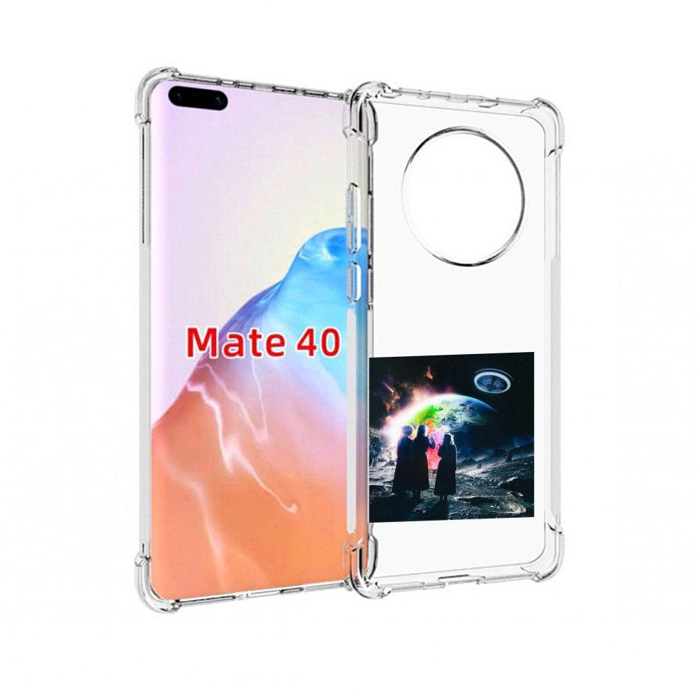 

Чехол MyPads Tocco для Huawei Mate 40 Lil Uzi Vert - Eternal Atake, Прозрачный, Tocco