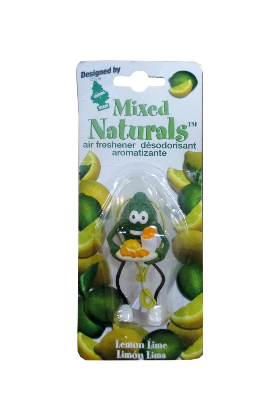 фото Ароматизатор подвесной car-freshner mixed naturals "лимон с лаймом"