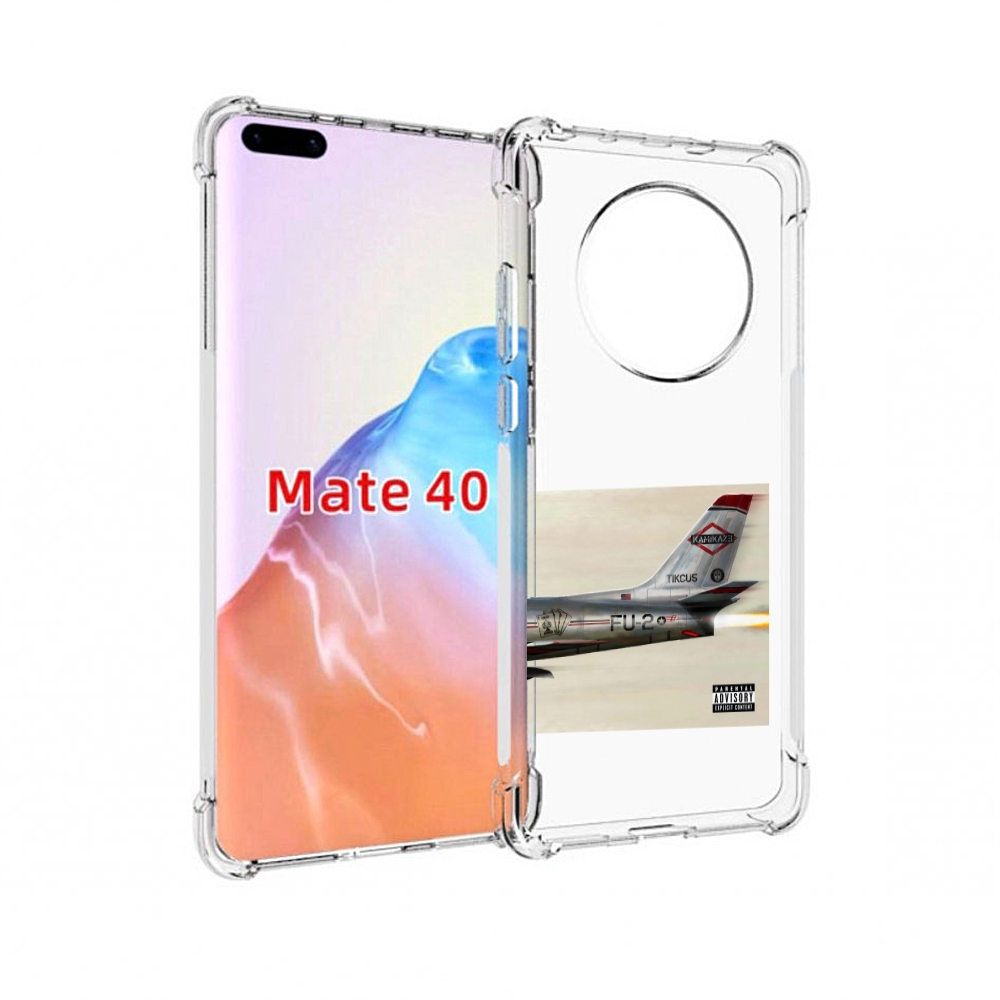 

Чехол MyPads Tocco для Huawei Mate 40 KAMIKAZE Eminem, Прозрачный, Tocco