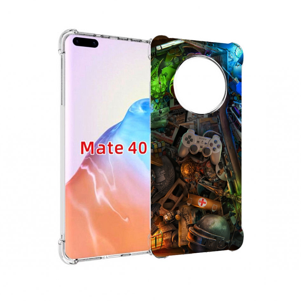 

Чехол MyPads Tocco для Huawei Mate 40 JlaMBcPa6eM, Прозрачный, Tocco