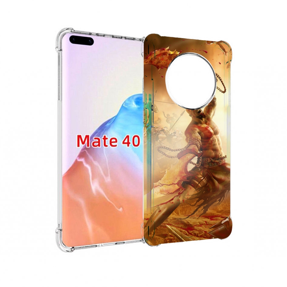 

Чехол MyPads Tocco для Huawei Mate 40 God Of War III, Прозрачный, Tocco
