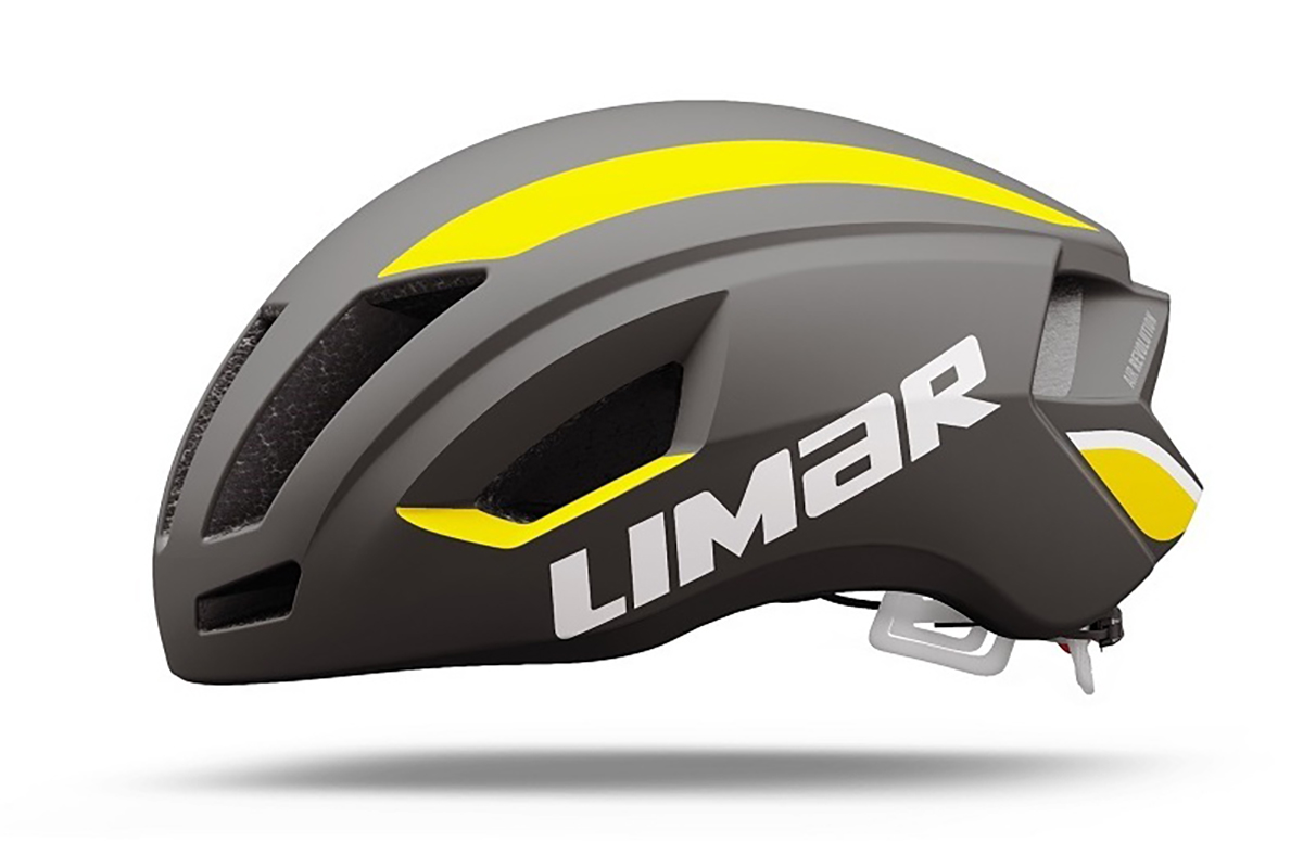 фото Велосипедный шлем limar air speed, matt black/yellow, l