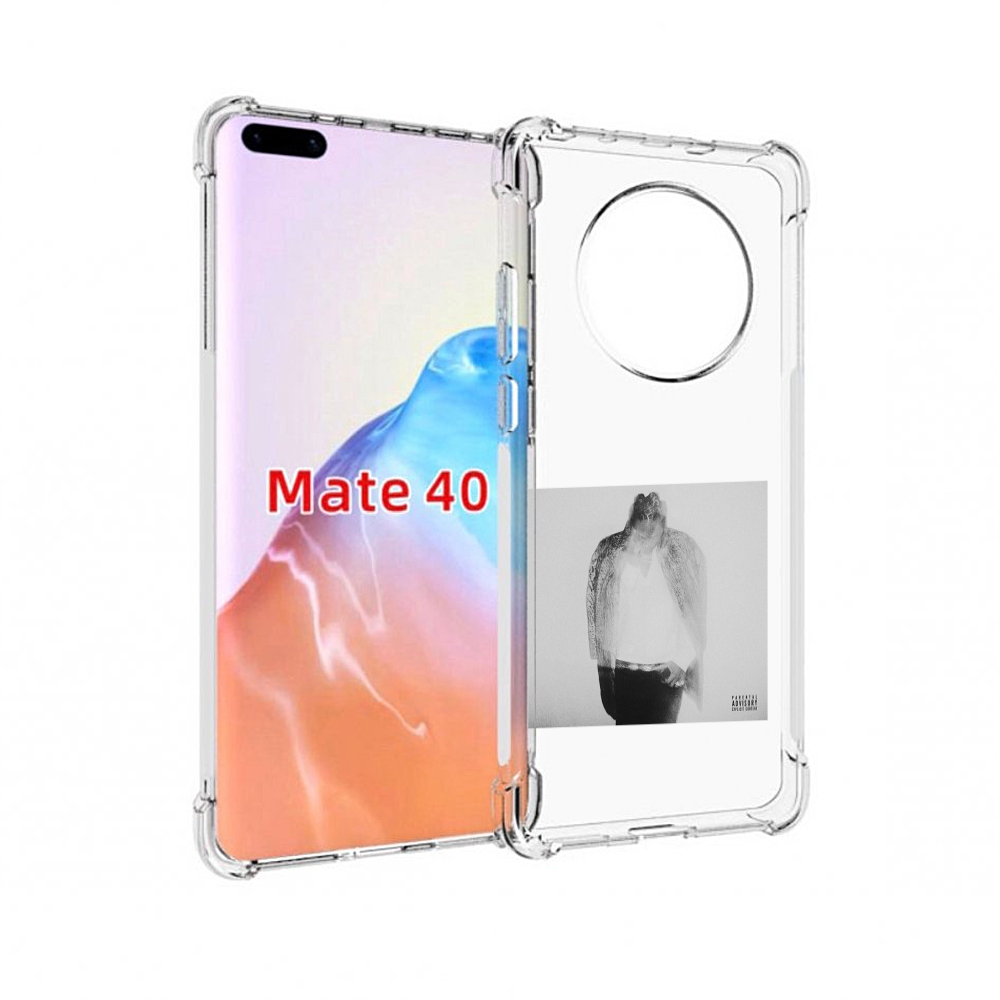 

Чехол MyPads Tocco для Huawei Mate 40 Future - HNDRXX, Прозрачный, Tocco