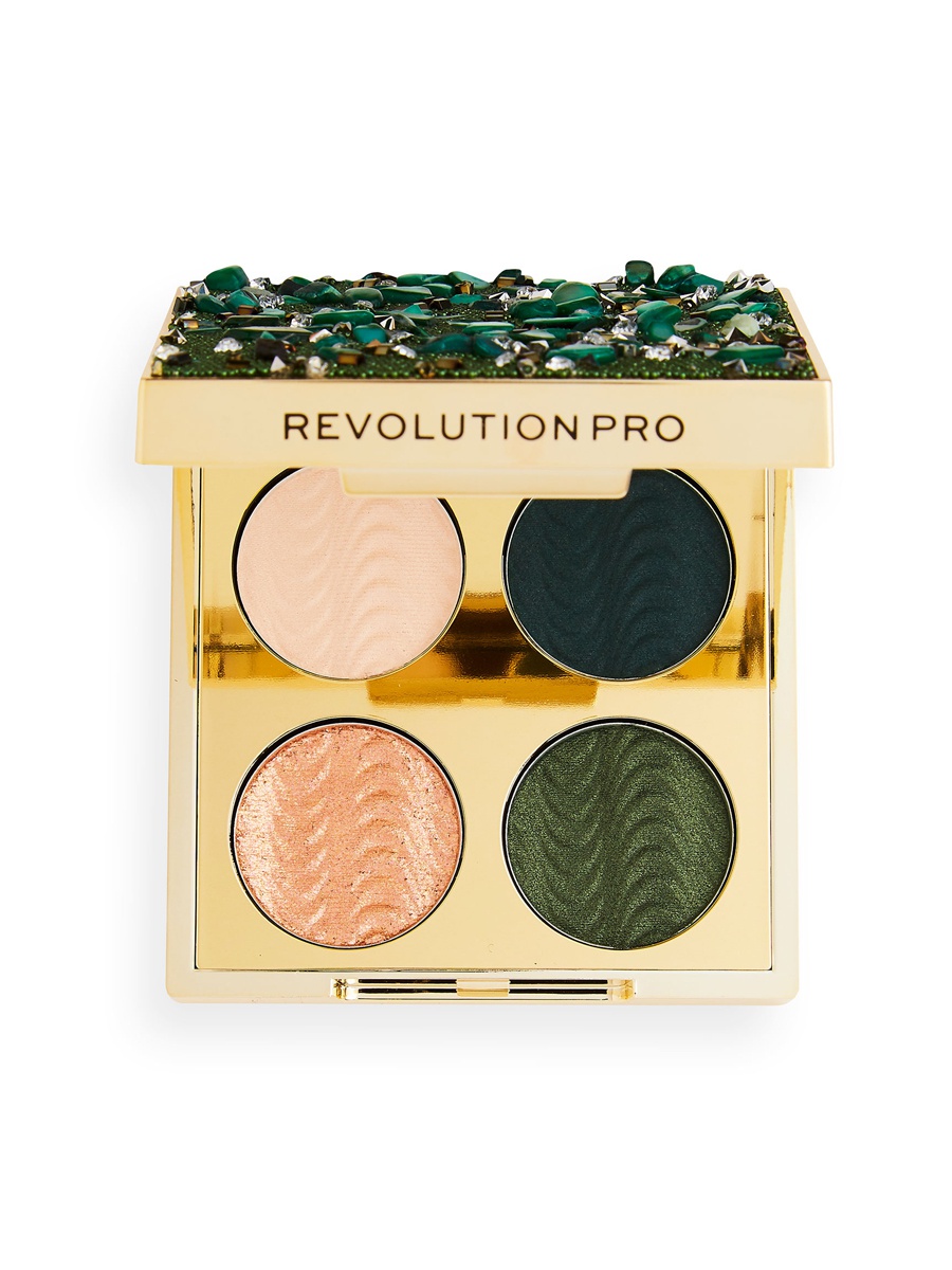 фото Палетка теней revolution pro, для век ultimate eye look palette, so jaded, 3,2 г