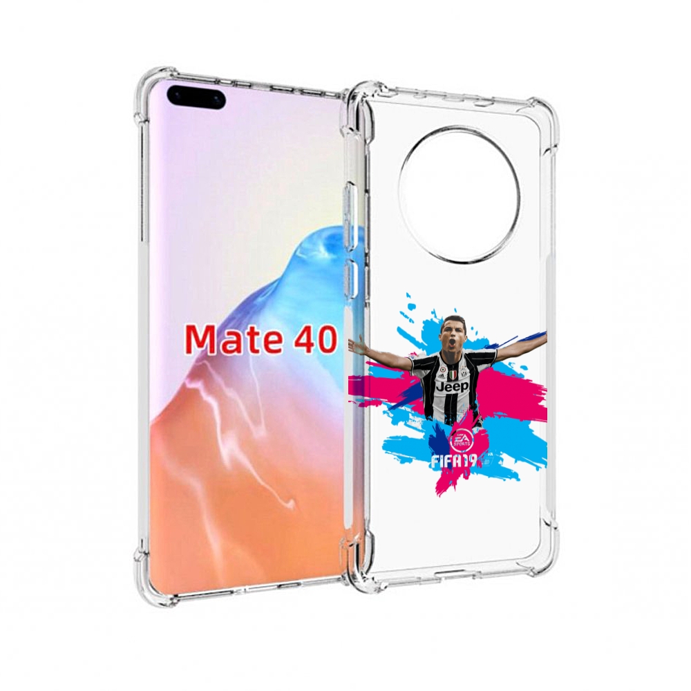 

Чехол MyPads Tocco для Huawei Mate 40 Fifa-2019-2020-2021-2022 мужской, Прозрачный, Tocco