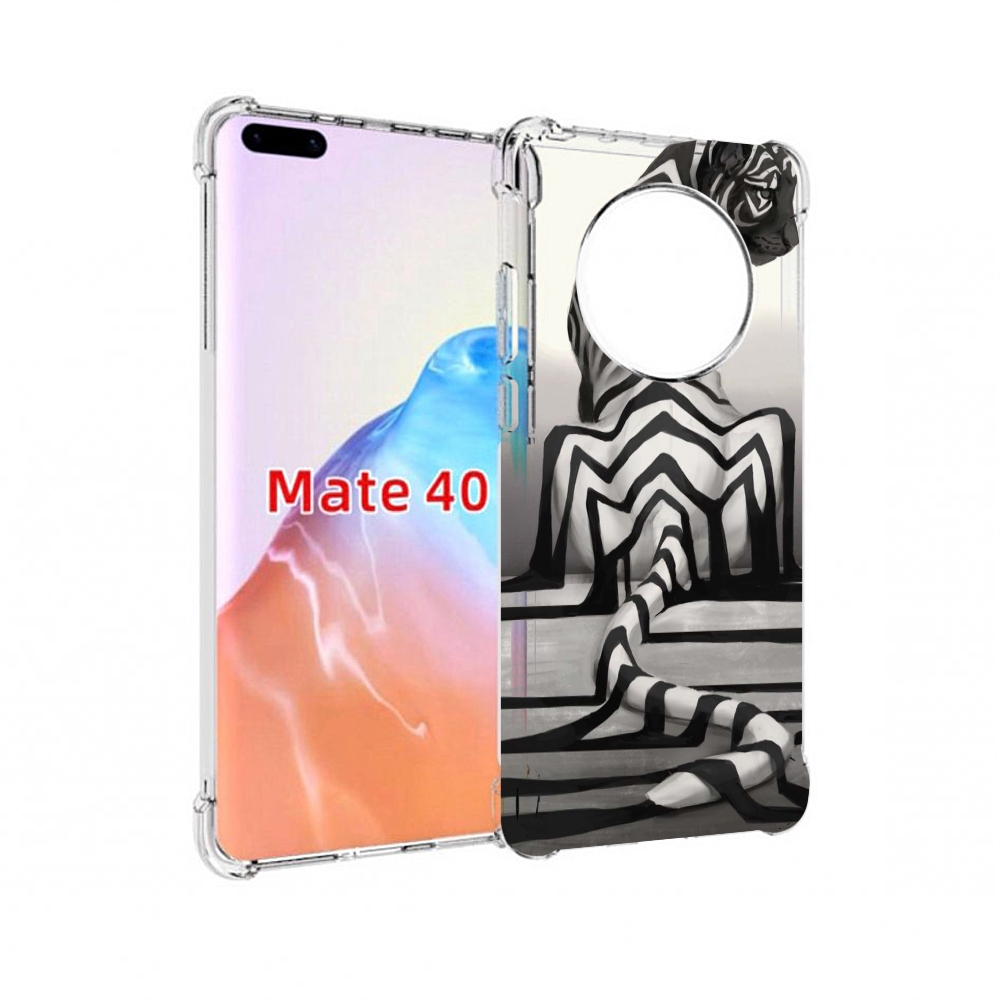 

Чехол MyPads Tocco для Huawei Mate 40 Fantastic Beasts by Jade Mere, Прозрачный, Tocco