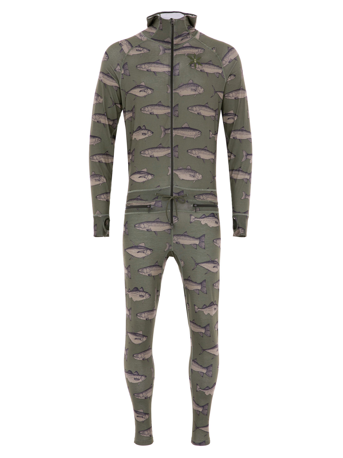 

Комбинезон Airblaster Classic Ninja Suit Olive Fish (Us:xxl), Зеленый;серый, Classic Ninja Suit