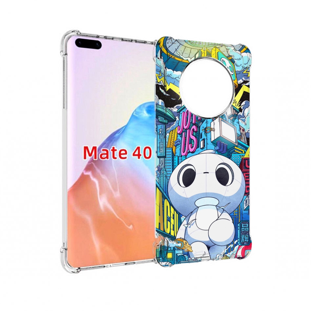 

Чехол MyPads Tocco для Huawei Mate 40 FaceU, Прозрачный, Tocco