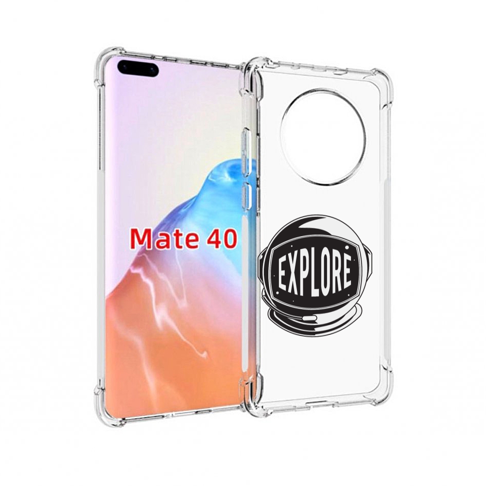 

Чехол MyPads Tocco для Huawei Mate 40 Explore, Прозрачный, Tocco