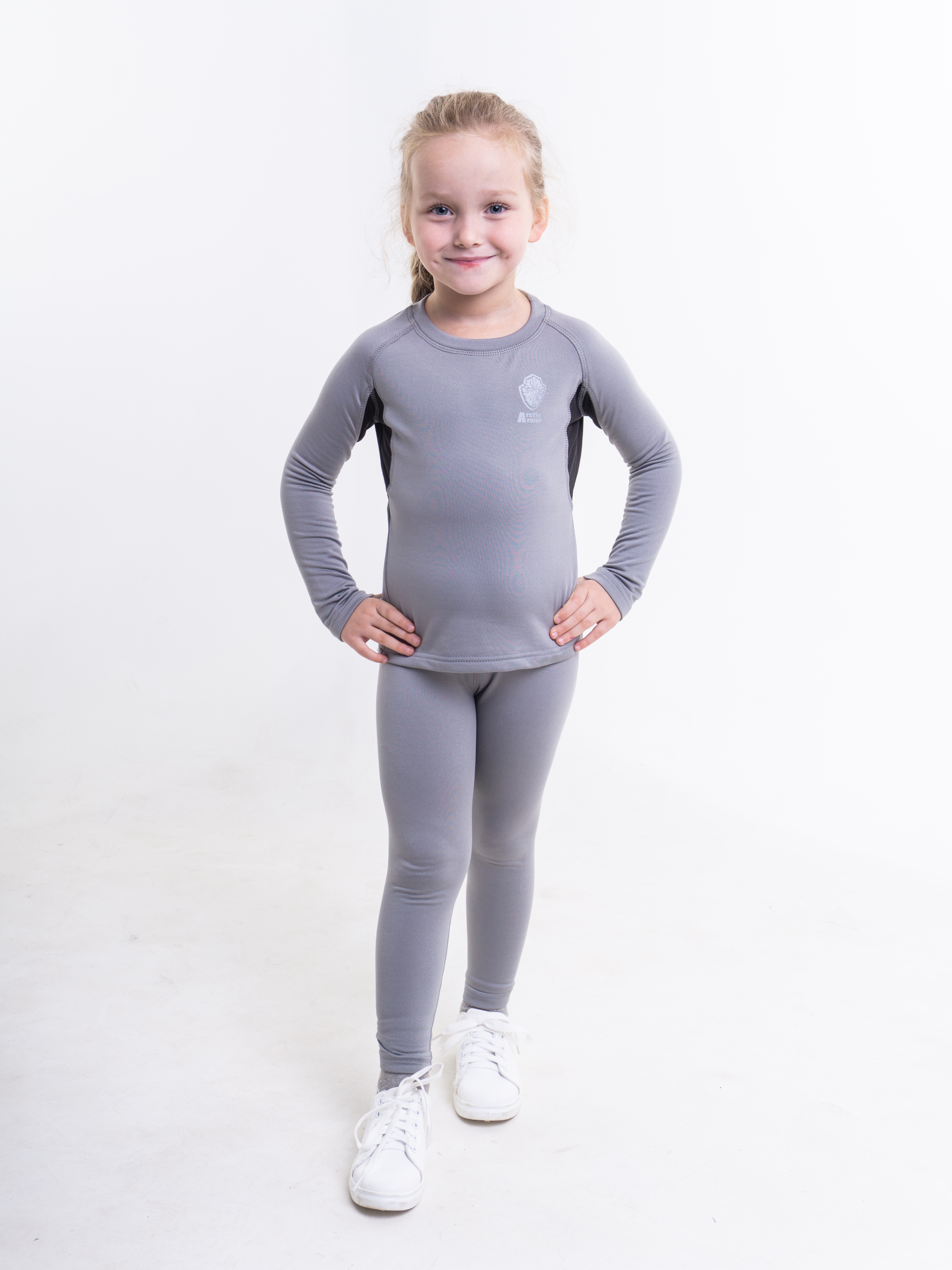 Термобелье детское комплект Saimaa Arctic Armor серый 104 1990₽