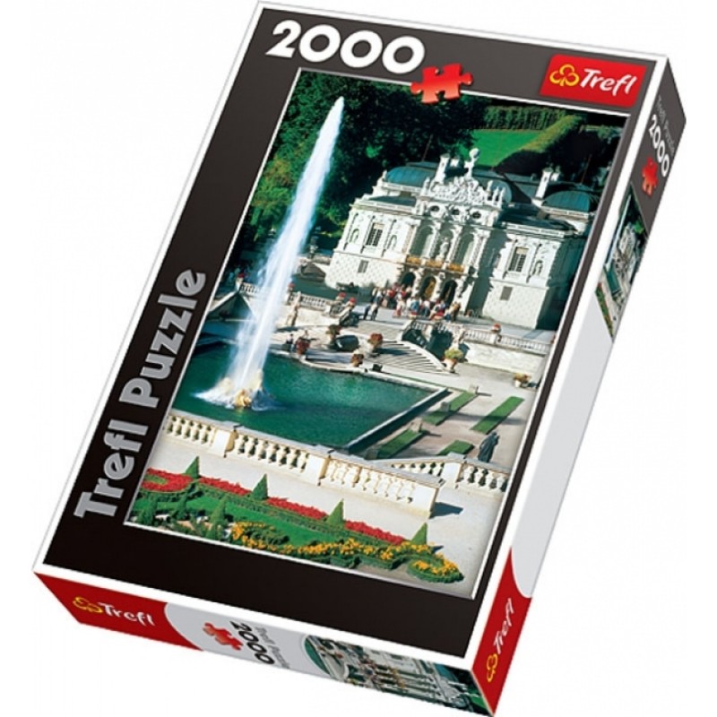 

Пазл Trefl Дворец Линдерхоф, Баварские Альпы, 2000 дет. 27062N, 27062N