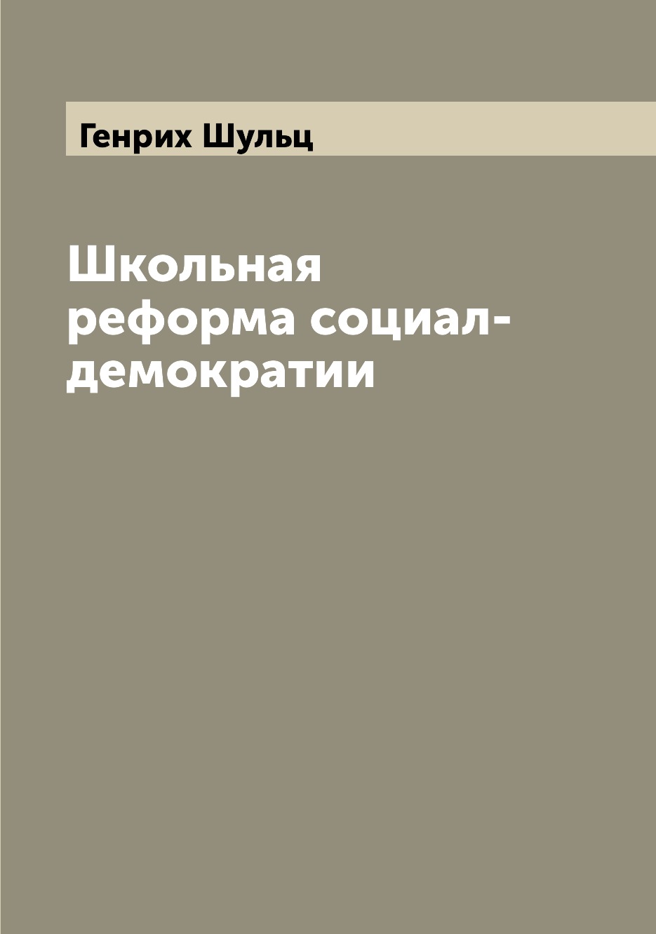 

Книга Школьная реформа социал-демократии