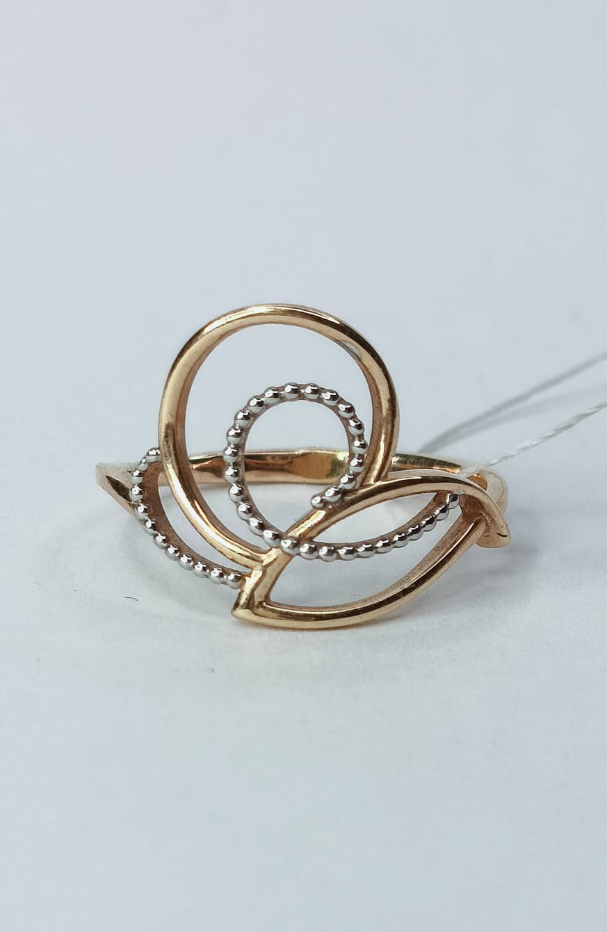 

Кольцо из золота р. 16,5 SKOROBOGATOV JEWELRY Ажур, Ажур