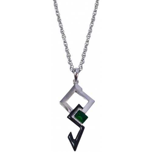 

Колье из бижутерного сплава 57,3 см WowMan Jewelry R814200N-001SBGN, кристалл, R814200N-001SBGN