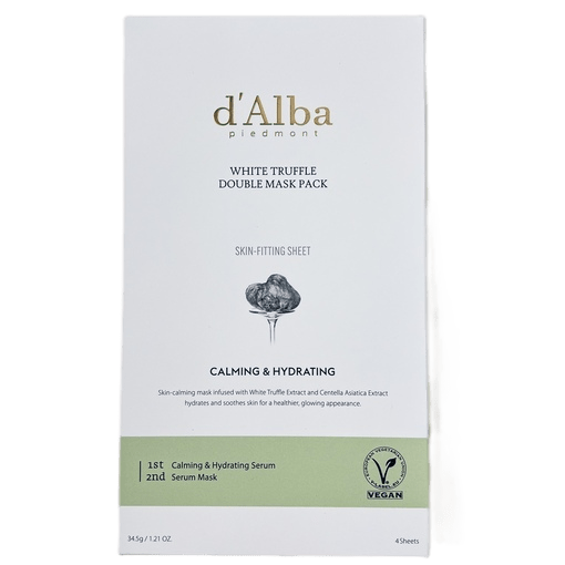 

Маска для лица D'Alba White Truffle Double Mask Pack Успокаивающая