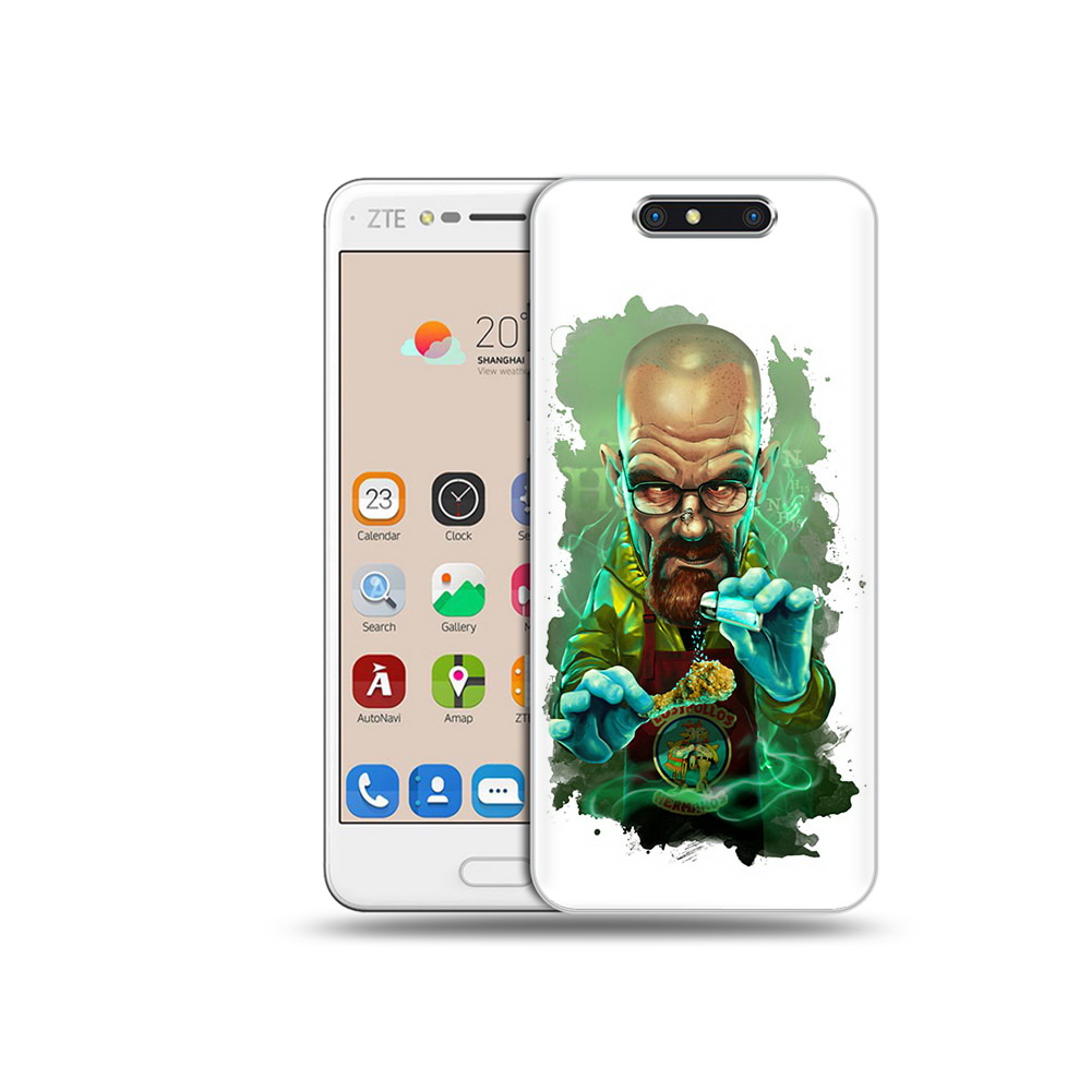 

Чехол MyPads Tocco для ZTE Blade V8 повар (PT100217.451.546), Прозрачный, Tocco