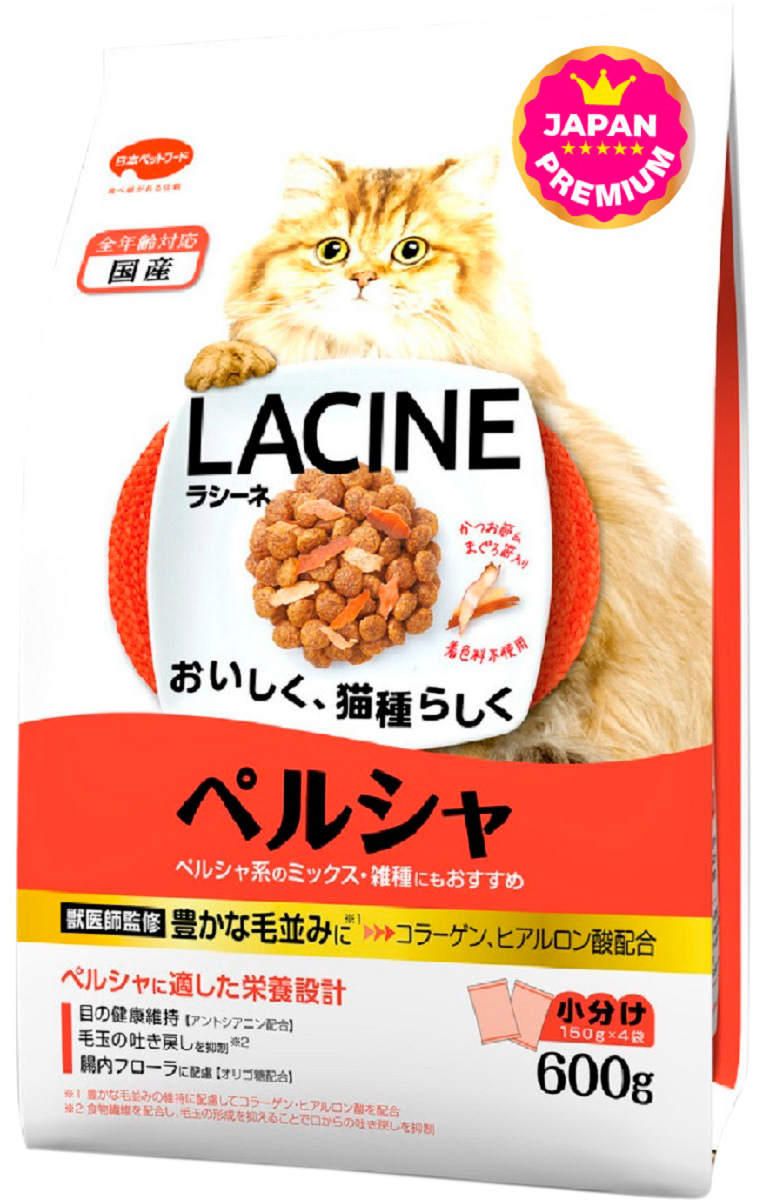 фото Сухой корм для кошек japan premium pet lacine , тунец, цыпленок, 0.6кг
