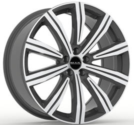 

Колесный диск MAK Birmingham 8,0x19 5x108 D63.4 ET45 цвет Gun Met-Mirror Face