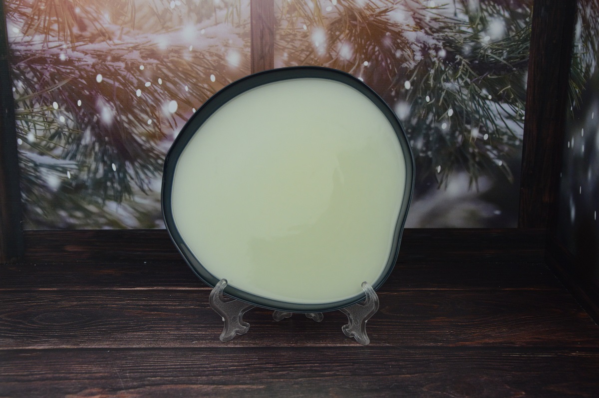 

Блюдо Аксам Тренд Green tea 18см 14182T
