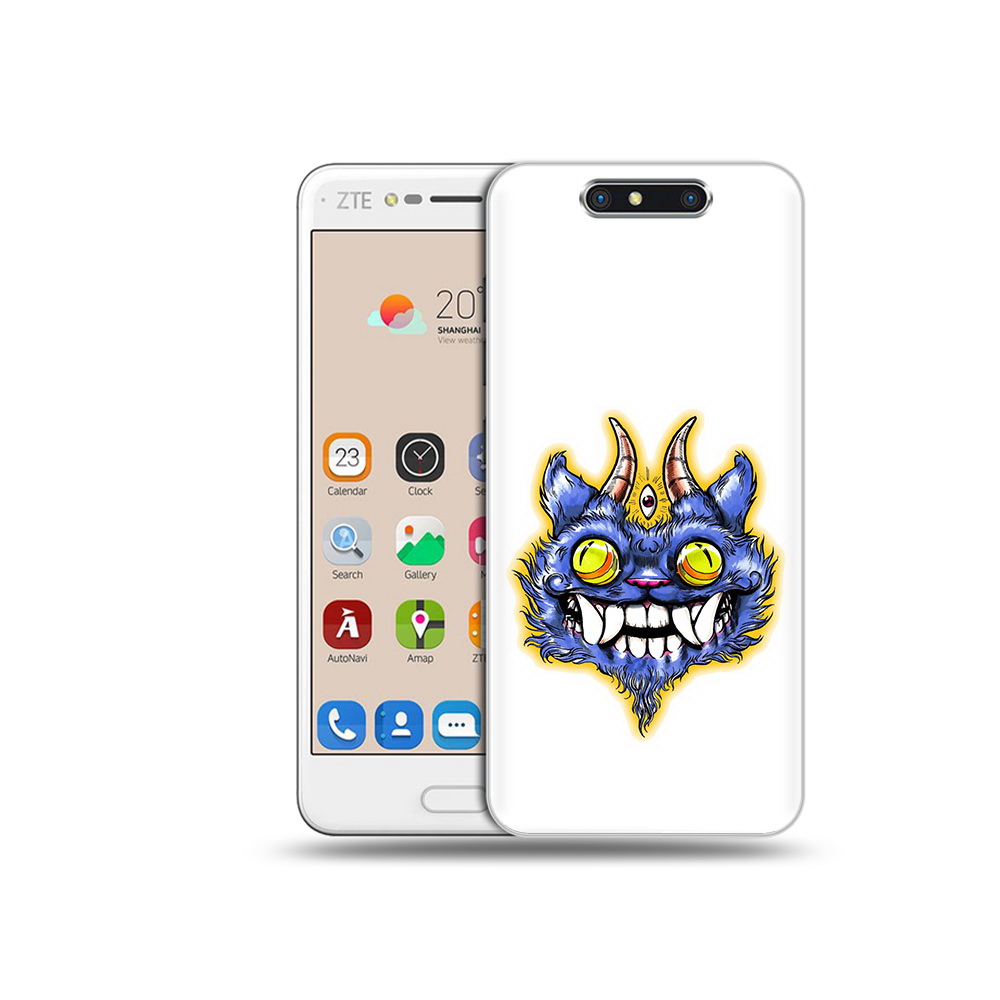 

Чехол MyPads Tocco для ZTE Blade V8 оракул (PT100217.451.529), Прозрачный, Tocco
