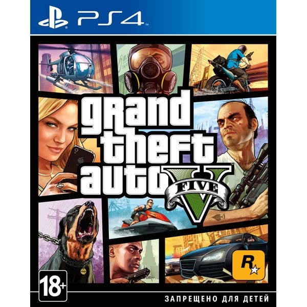 фото Игра grand theft auto v. premium edition для playstation 4 rockstar games