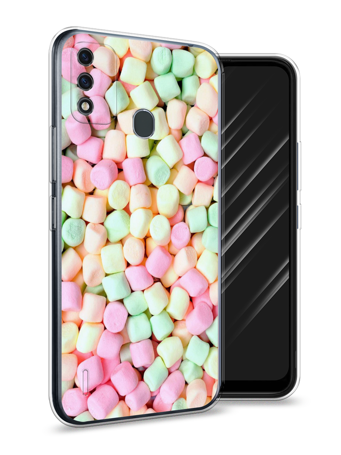 

Чехол Awog на Itel A48 "Marshmallows", Разноцветный, 3200150-10