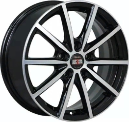 

Колесный диск Alcasta M61 7,0x17 5x114,3 D67.1 ET45 цвет BL (черный глянцевый)