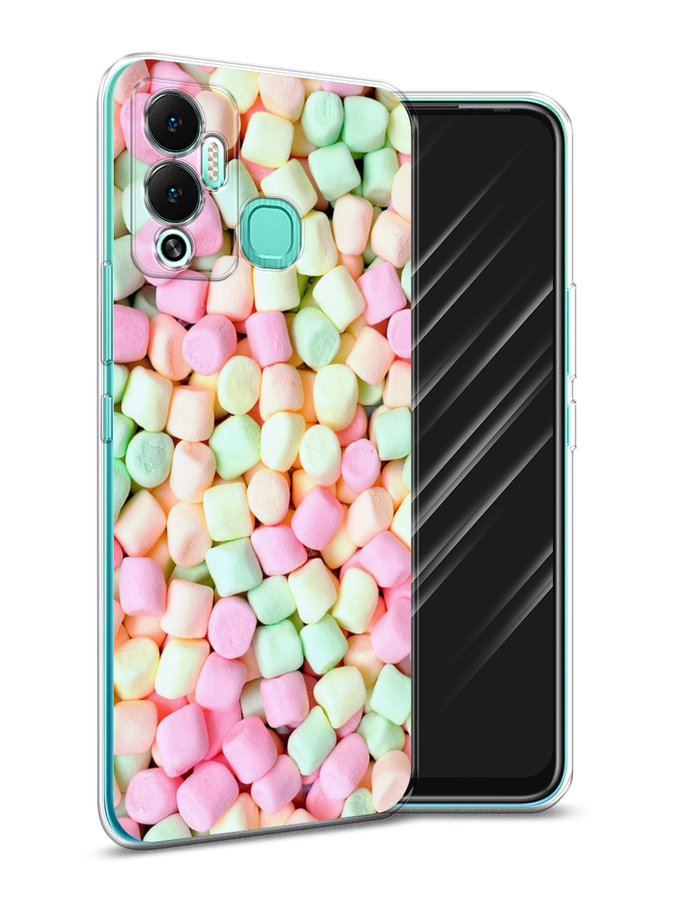 

Чехол Awog на Infinix Hot 12 Play "Marshmallows", Разноцветный, 3101750-10