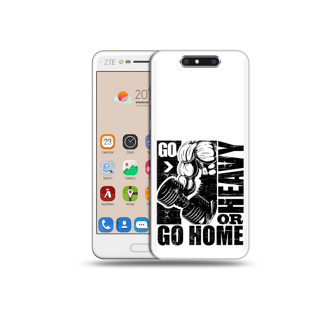 

Чехол MyPads Tocco для ZTE Blade V8 накаченные руки (PT100217.451.496), Прозрачный, Tocco