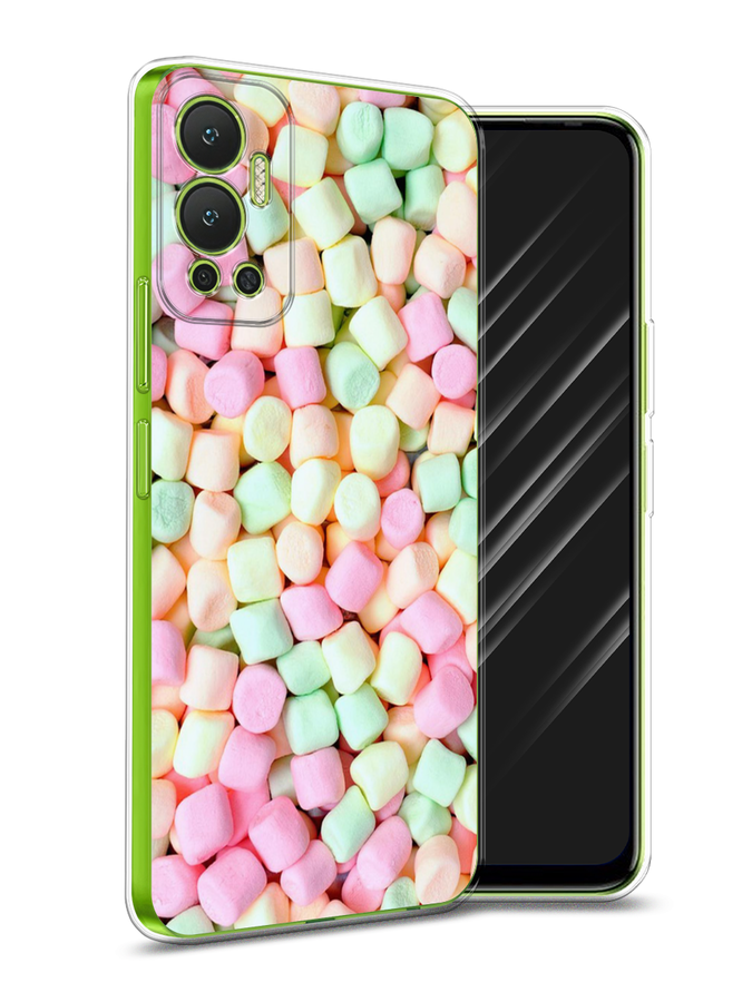 

Чехол Awog на Infinix Hot 12 "Marshmallows", Разноцветный, 3101350-10