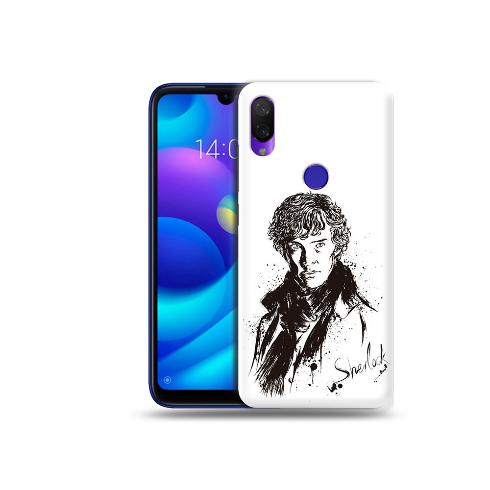 

Чехол MyPads Tocco для Xiaomi Mi Play шерлок холмс портрет (PT128724.322.698), Прозрачный, Tocco