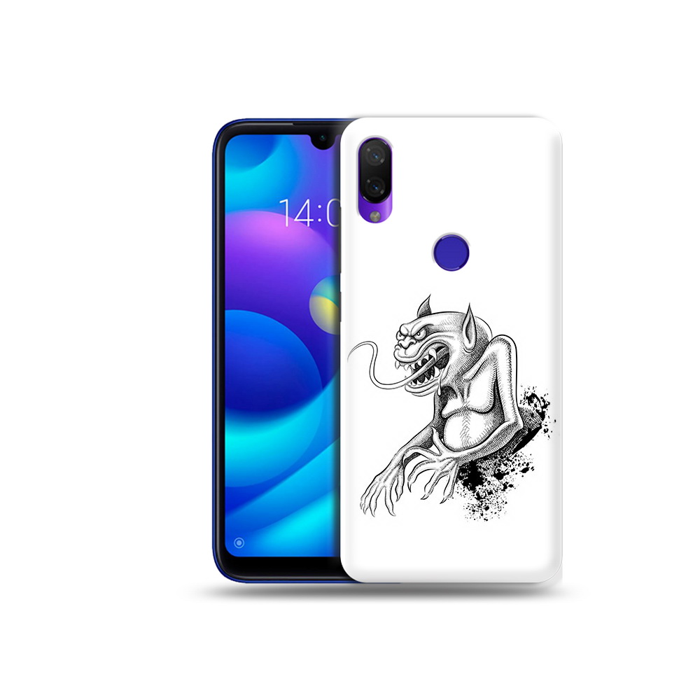 

Чехол MyPads Tocco для Xiaomi Mi Play чорт (PT128724.322.692), Прозрачный, Tocco