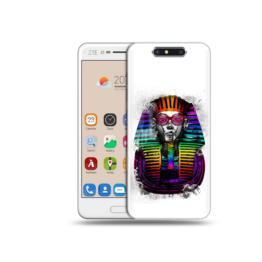 

Чехол MyPads Tocco для ZTE Blade V8 модная богиня (PT100217.451.479), Прозрачный, Tocco