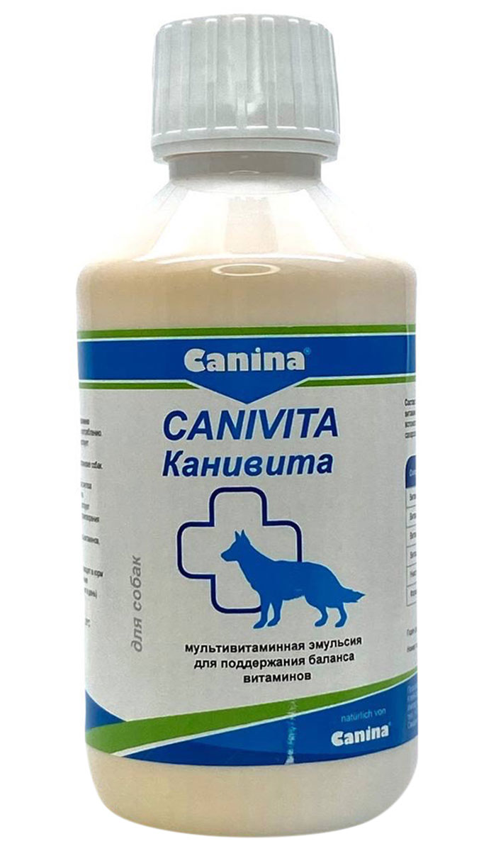 Витаминно-минеральная добавка для собак и кошек CANINA Canivita, 250 мл