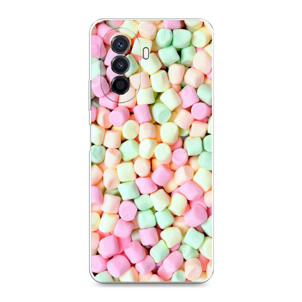 фото Силиконовый чехол "marshmallows" на huawei nova y70 awog