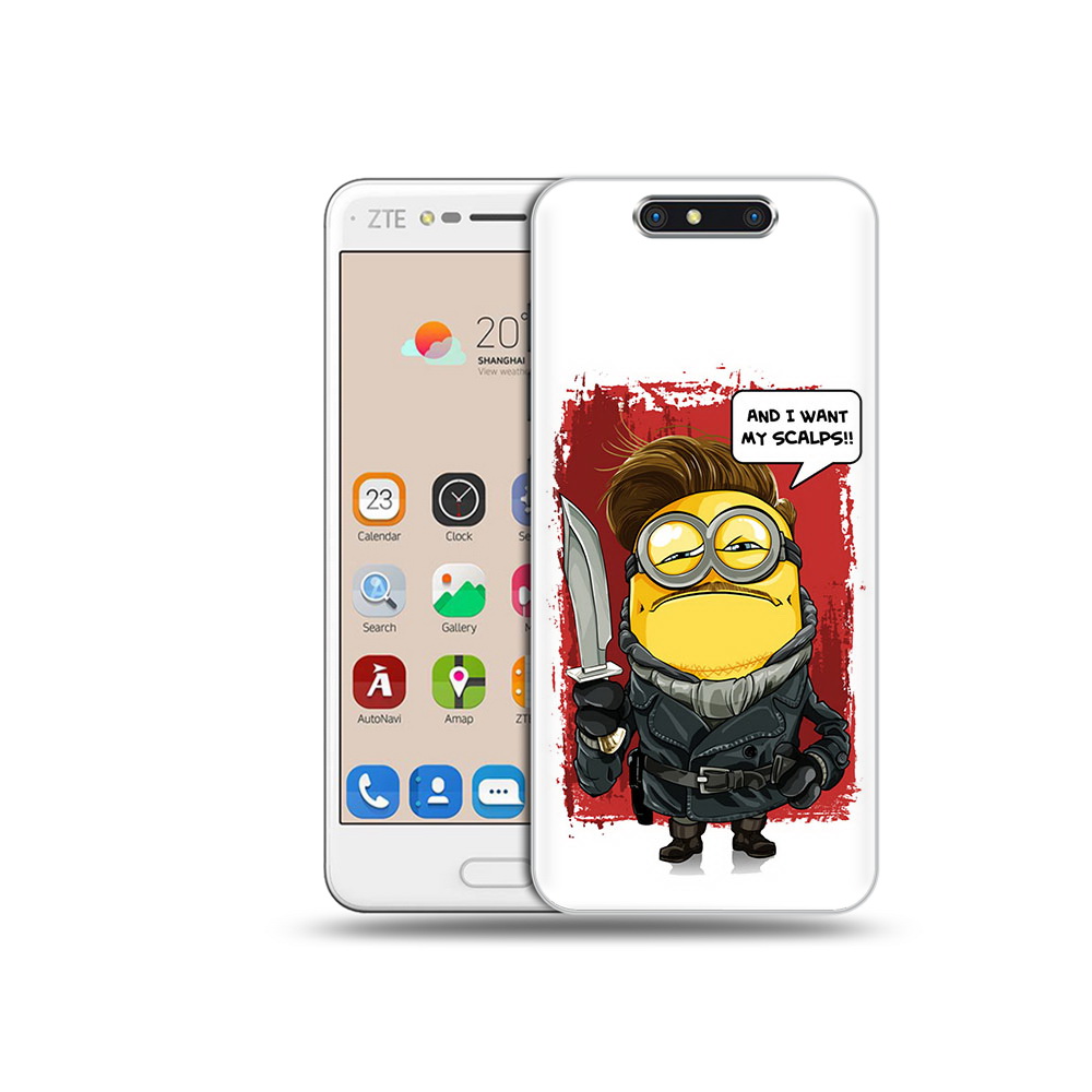 Чехол MyPads Tocco для ZTE Blade V8 миньон убийца (PT100217.451.477)