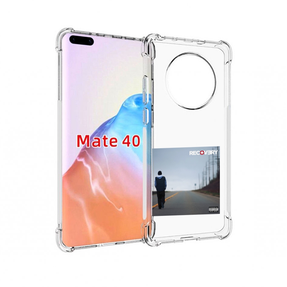 

Чехол MyPads Tocco для Huawei Mate 40 Eminem RECOVERY, Прозрачный, Tocco