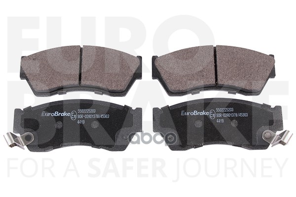 Колодки Тормозные Передн. (Vwa 21333,21334,21335 15,0 Mm.) EUROBRAKE 5502225203