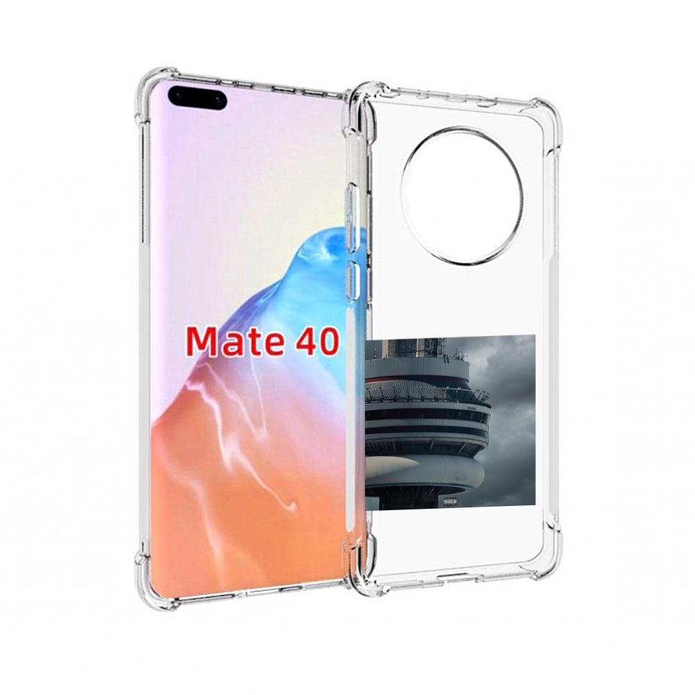 

Чехол MyPads Tocco для Huawei Mate 40 Drake - Views, Прозрачный, Tocco