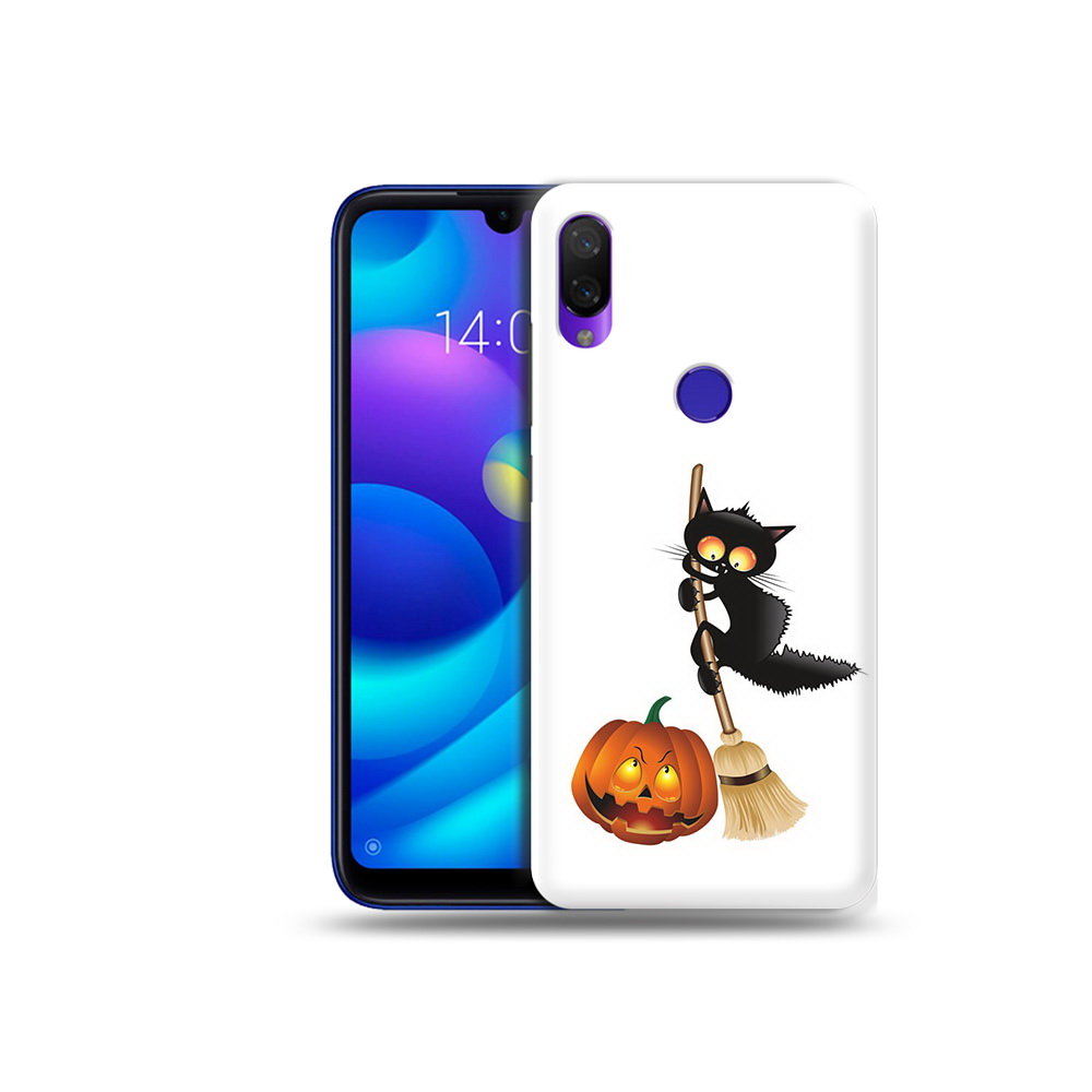 

Чехол MyPads Tocco для Xiaomi Mi Play хэлуинский котик (PT128724.322.667), Прозрачный, Tocco