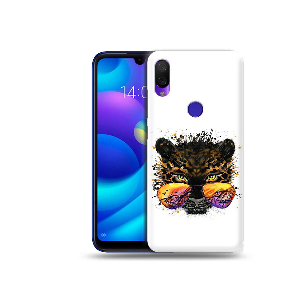 

Чехол MyPads Tocco для Xiaomi Mi Play тропический леопард (PT128724.322.649), Прозрачный, Tocco