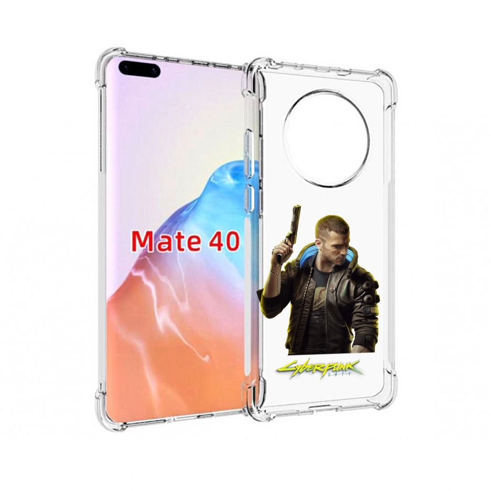Чехол MyPads Tocco для Huawei Mate 40 Cyberpunk-2077